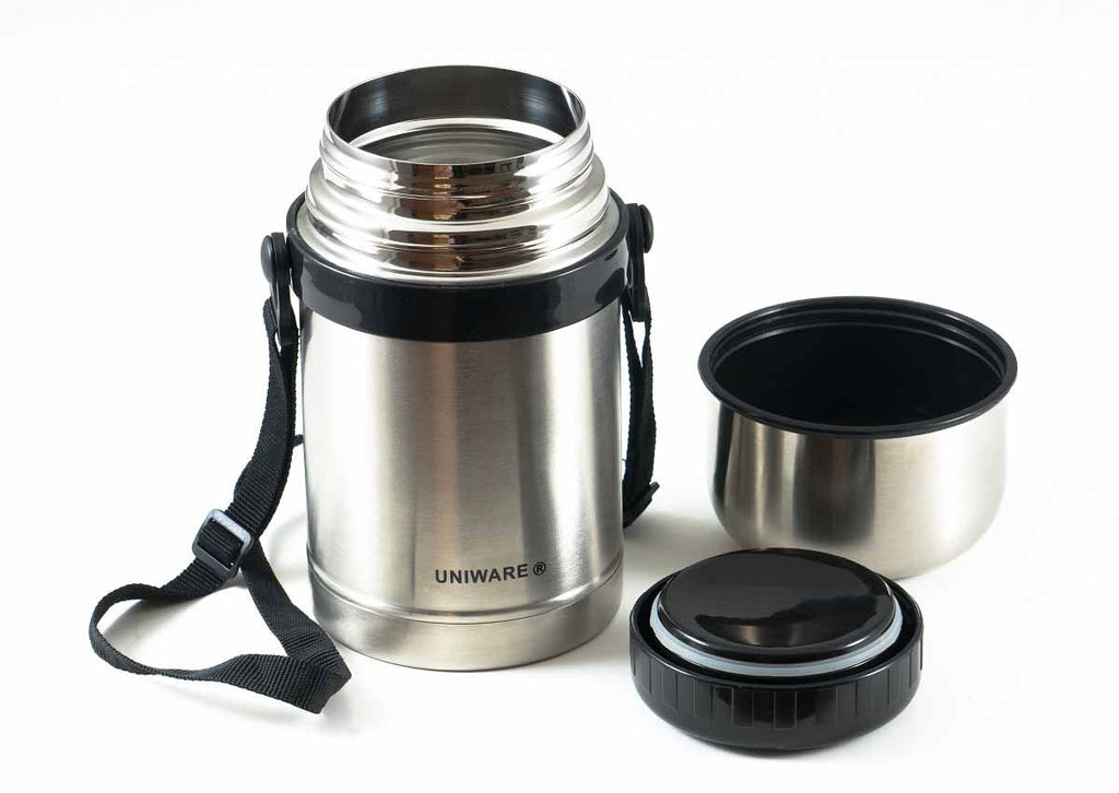 Vacuum Flask Stainless Steel | 27oz | Double-Wall Insulated | Uniware