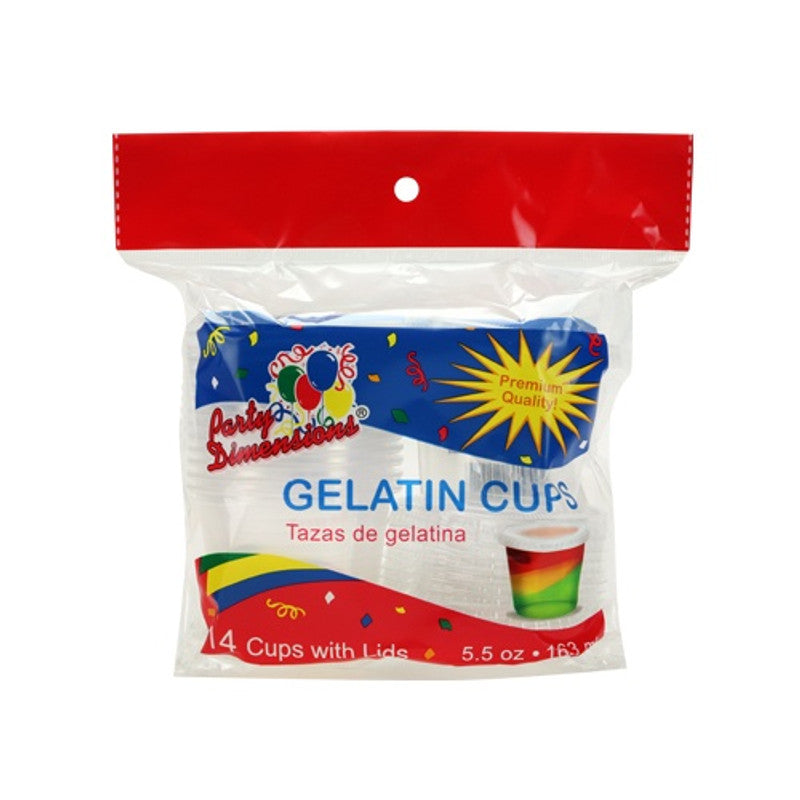 Gelatin Cups 5.5oz 14pk King Zak