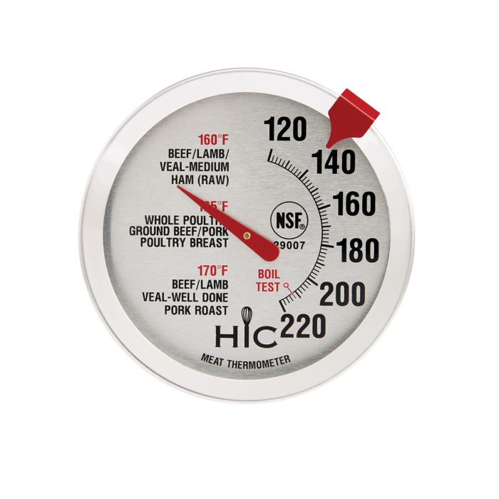 HIC Kitchen Roasting Meat Poultry Ham Turkey Grill Thermometer