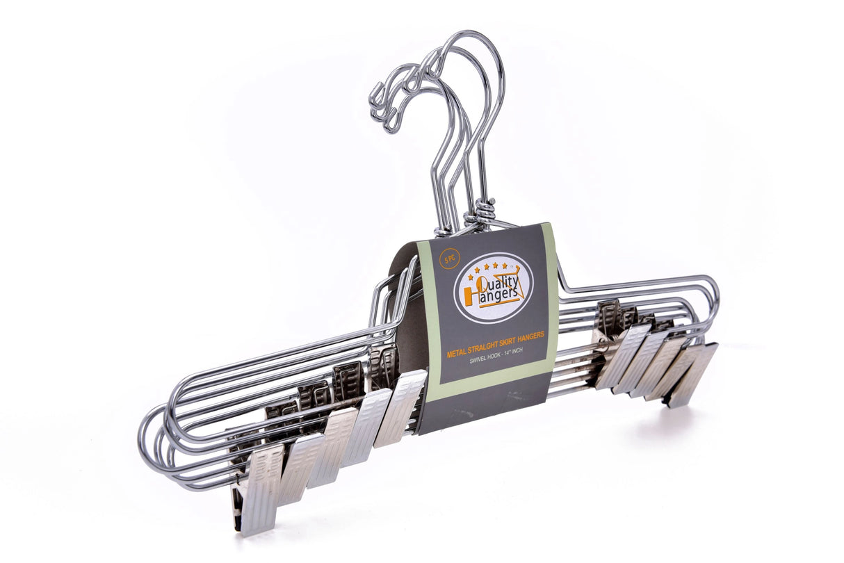 Heavy Duty Metal Hanger Clips Swivel Hook 5PK