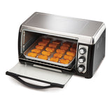 Hamilton Beach - 6 Slice Capacity Toaster Oven - Black
