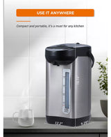 Hot Water Urn 5.8Qt Commercial Chef