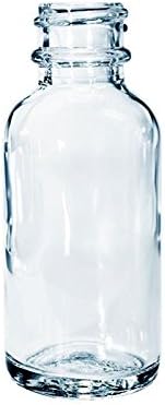 Boston Round Bottles | 1oz | ‎Clear | Glass