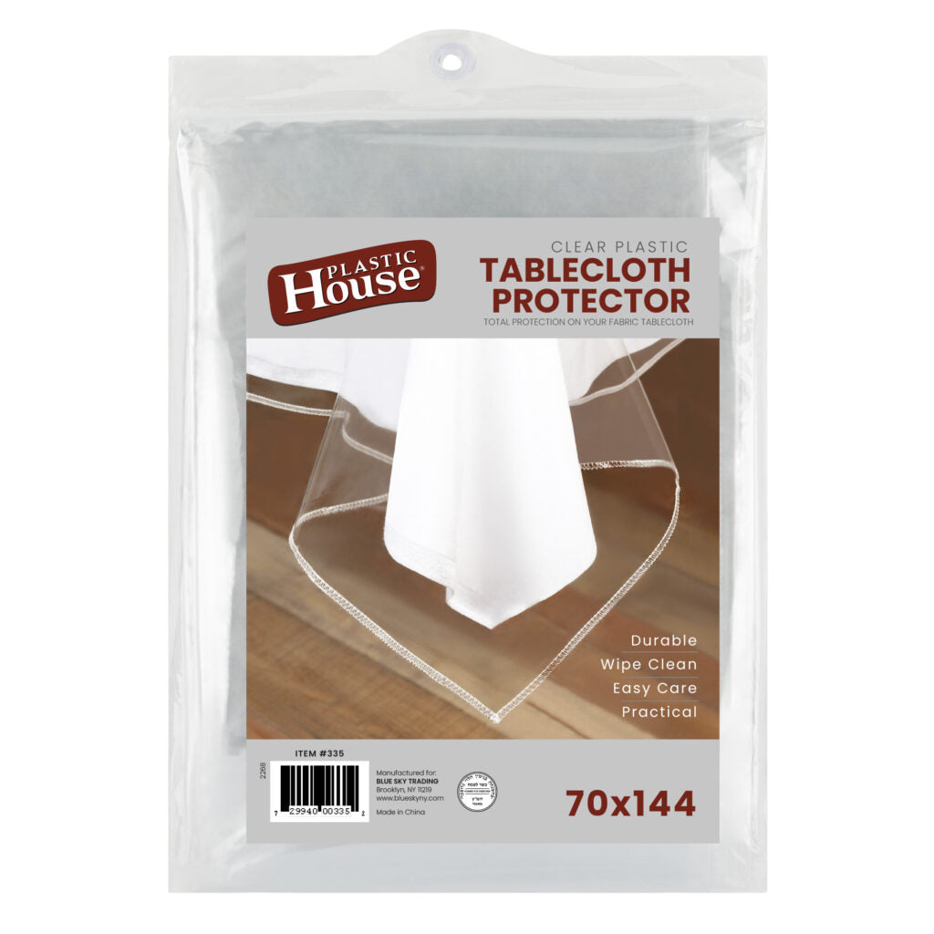 Clear Tablecloth 70X144
