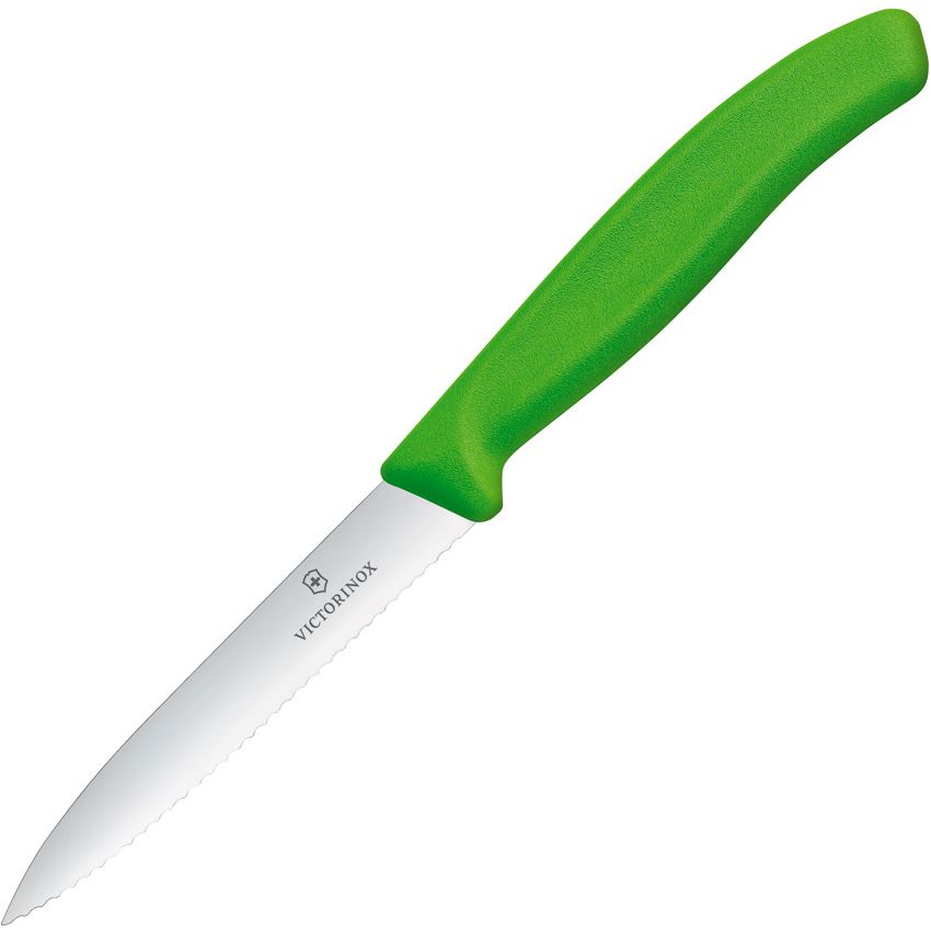 Victorinox Knife 4" Serrated Pointy