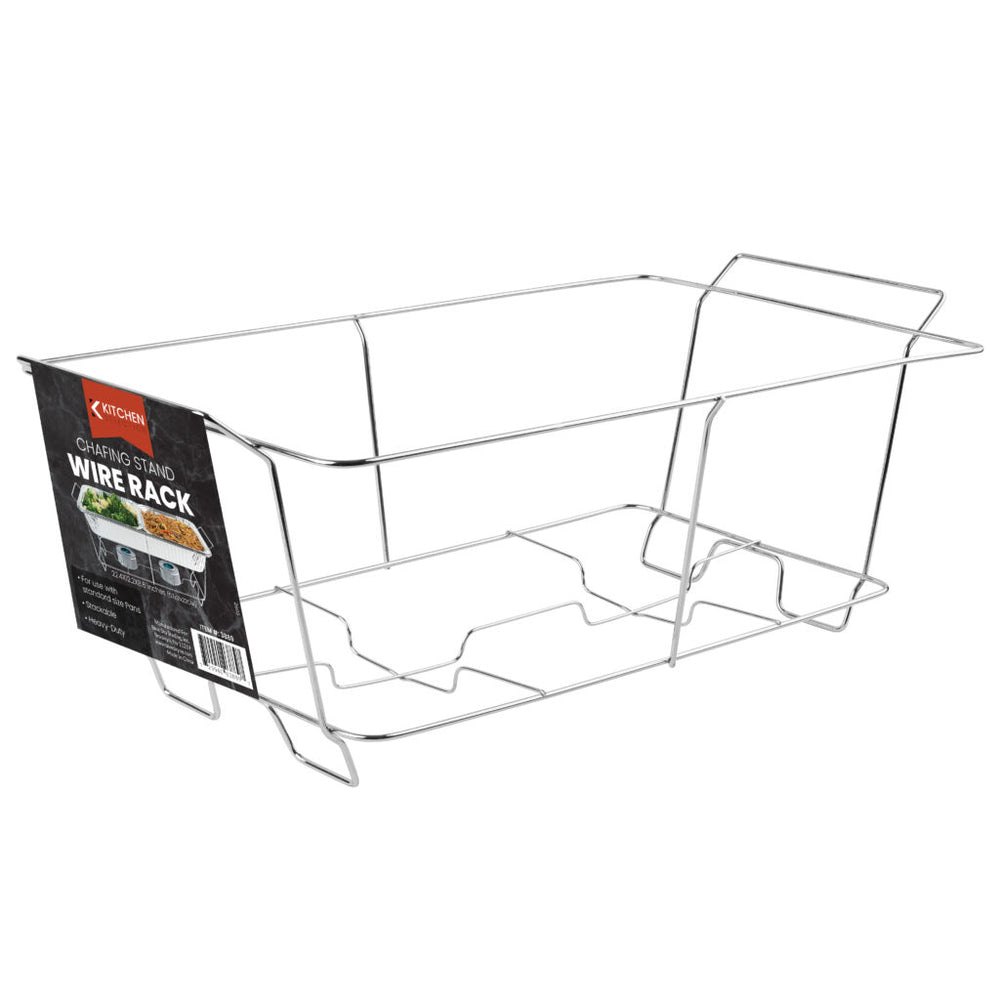 Shafing Rack Silver Wire Chafing Rack Blue Sky