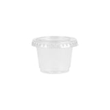 Portion Cups w/Lids oz Plastic House