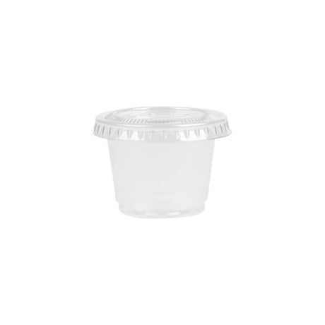 Portion Cups w/Lids oz Plastic House