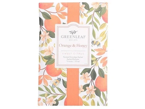 Large Orange & Honey Greenleaf