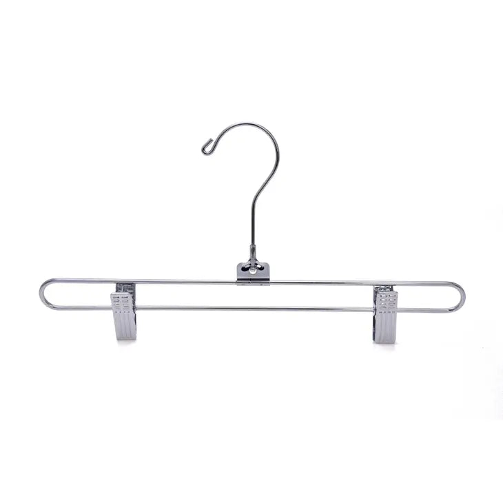 Metal Skirt Hanger Swivel Hook Quality Hangers 5 Pack