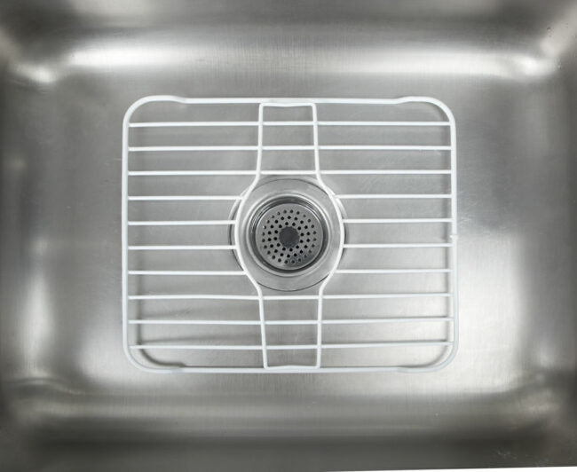 Sink Protector Rack Wht Sink Protector White Small