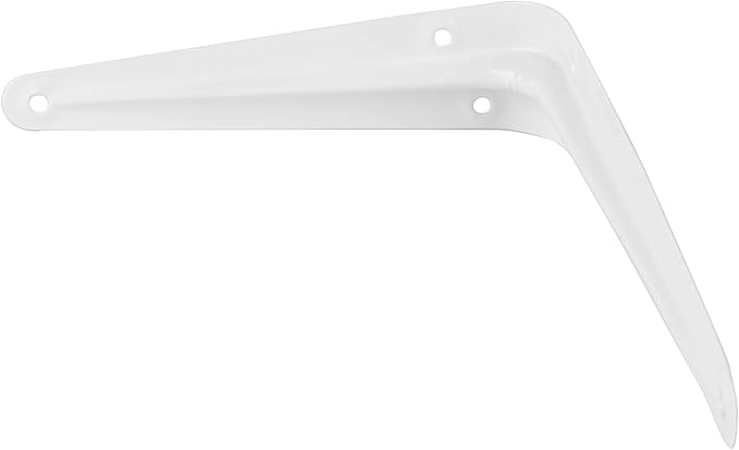 Shelf  Bracket White 8"x10"