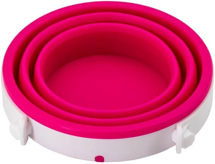 Collapsible Pink Washing Cup AVENUE