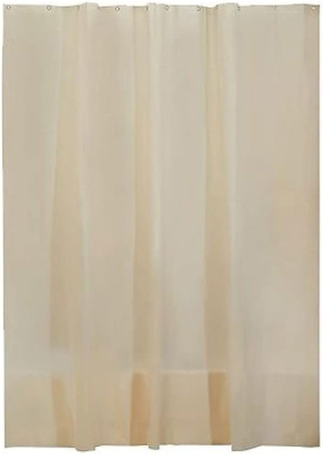 Shower Curtain Liner By iDesign | 72” × 72” | Sand Color