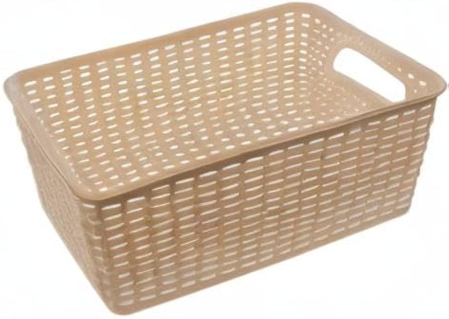 Rattan Basket Medium Beige YBM