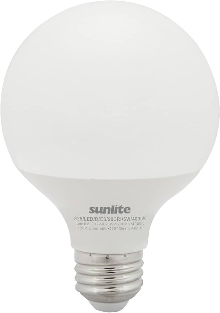 Globe G25 4000k 60W Sunlite