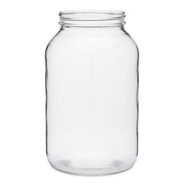 Mason Jar 1 Gal White Cap