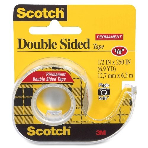 Double Sided Tape 1/2" x 250" Scotch