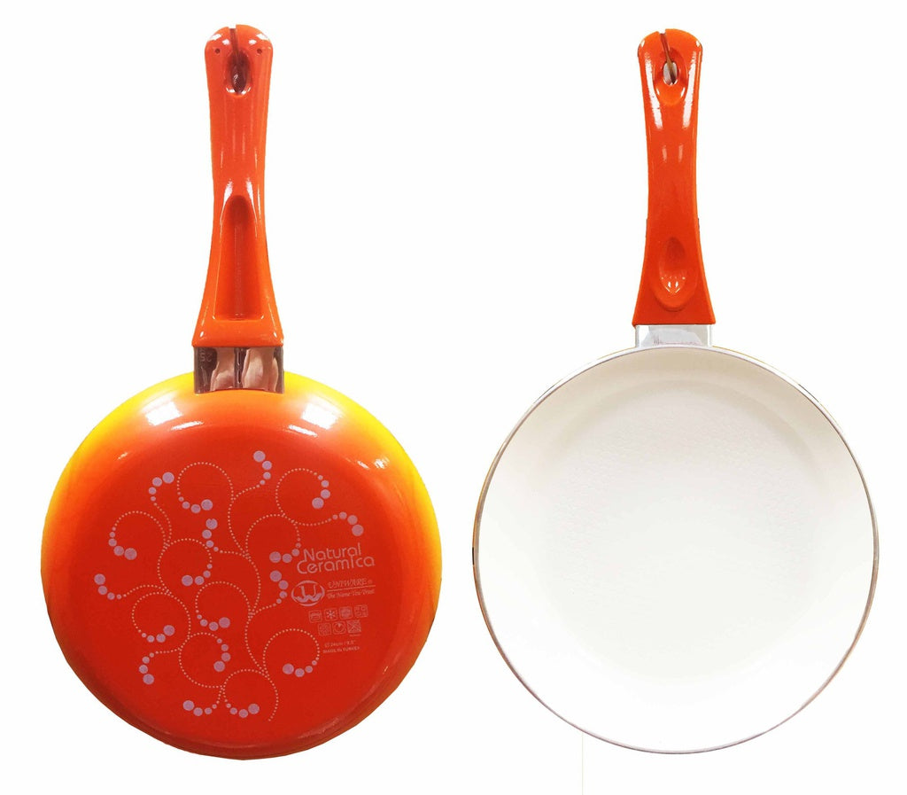 Enamelled Aluminium Frypan 9.5" Uniware