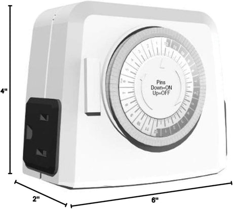 24 Hour Double Pin Timer-Stanley