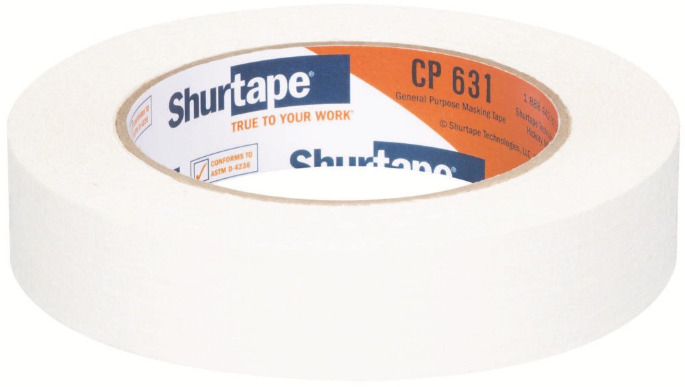 1" Binding Tape White Shurtape