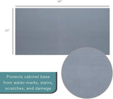 Under‑Sink Mat Non‑Adhesive | Grey | 24″ × 48″ | Con‑Tact
