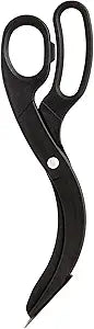 Pizza Scissors | Black Nylon | Stainless Steel Blade | Fante's Cousin Gilda
