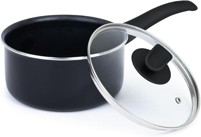 Saucepan 2.5QT Black YBM