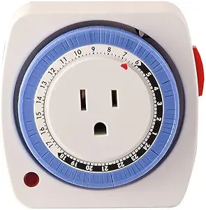Plug-In Timer 24 Hour | Power Switch | Indoor | Go Green