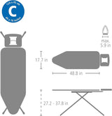 Ironing Board SSIR Size C (18" x 49") Denim Blue Brabantia