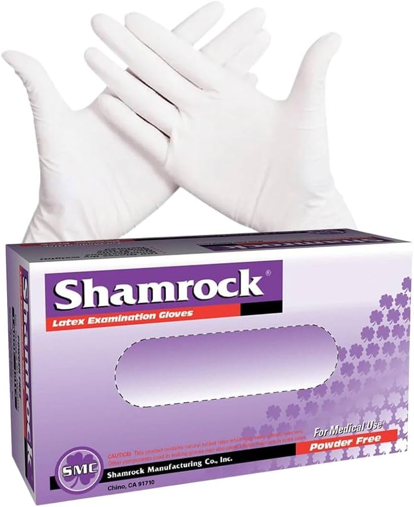 Latex Powder Free Gloves Medium 100PK