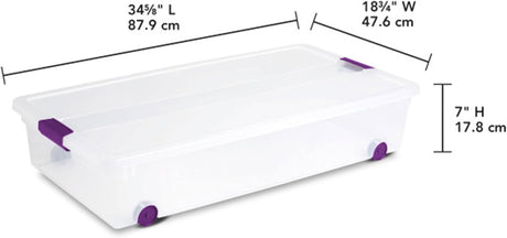 Underbed Storage Box 60QT