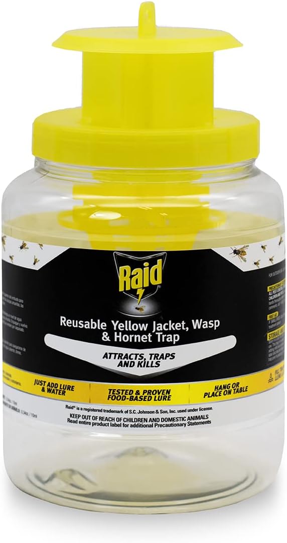 Yellow Jacket, Wasp & Hornet Trap Raid