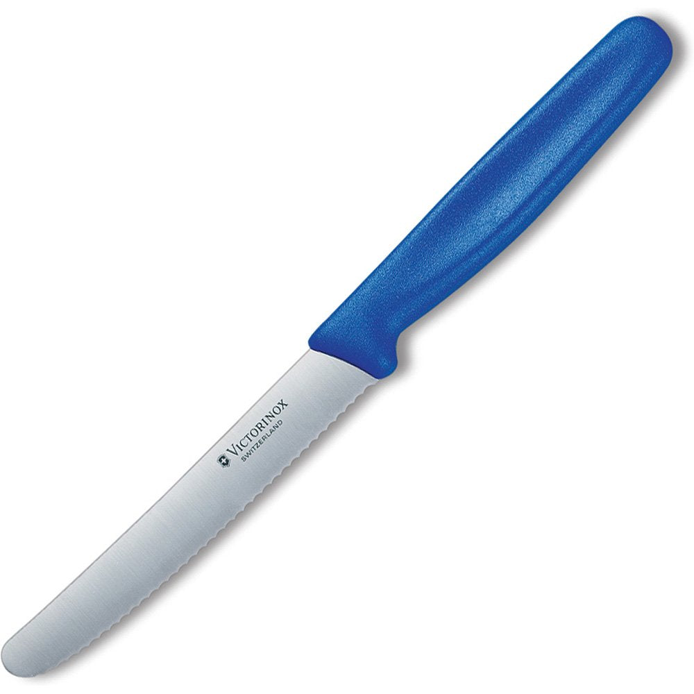 Victorinox Knife 4'' Serrated Round Tip