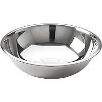 Deep Mixing Bowl | 16QT | Stainless Steel | Silver | YBM Home