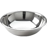 Deep Mixing Bowl | 16QT | Stainless Steel | Silver | YBM Home