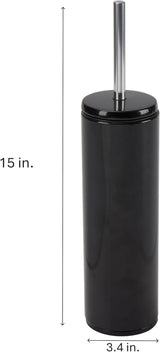 Aluminum Handle Toilet Brush -Black