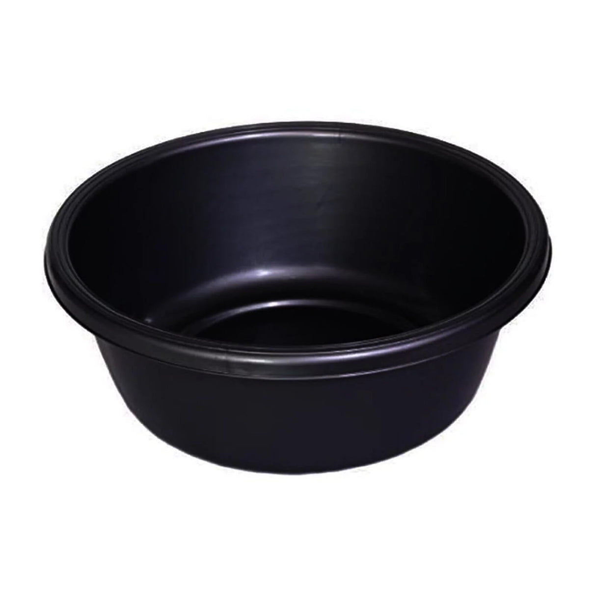 Plastic Wash Basin Black 7QT YBM