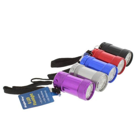 6 LED Flashlight Bright Way