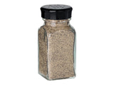 Glass Salt and Pepper Shaker | 3.25" | Black | Trudeau
