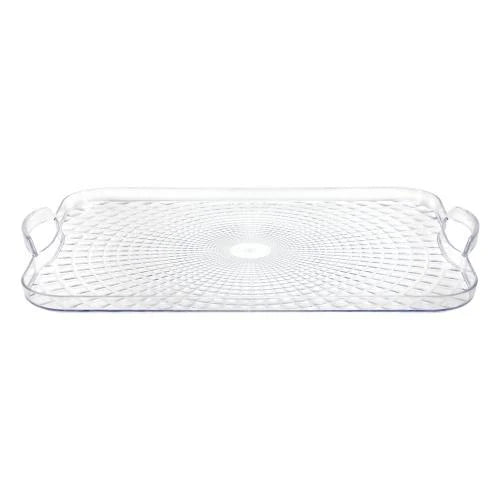 Rectangle Pixel Tray w/Handles 18x13" King Zak