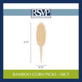 Bamboo Corn Picks RSVP