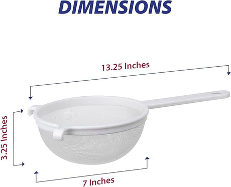 Nylon Mesh Strainer (Size 7")