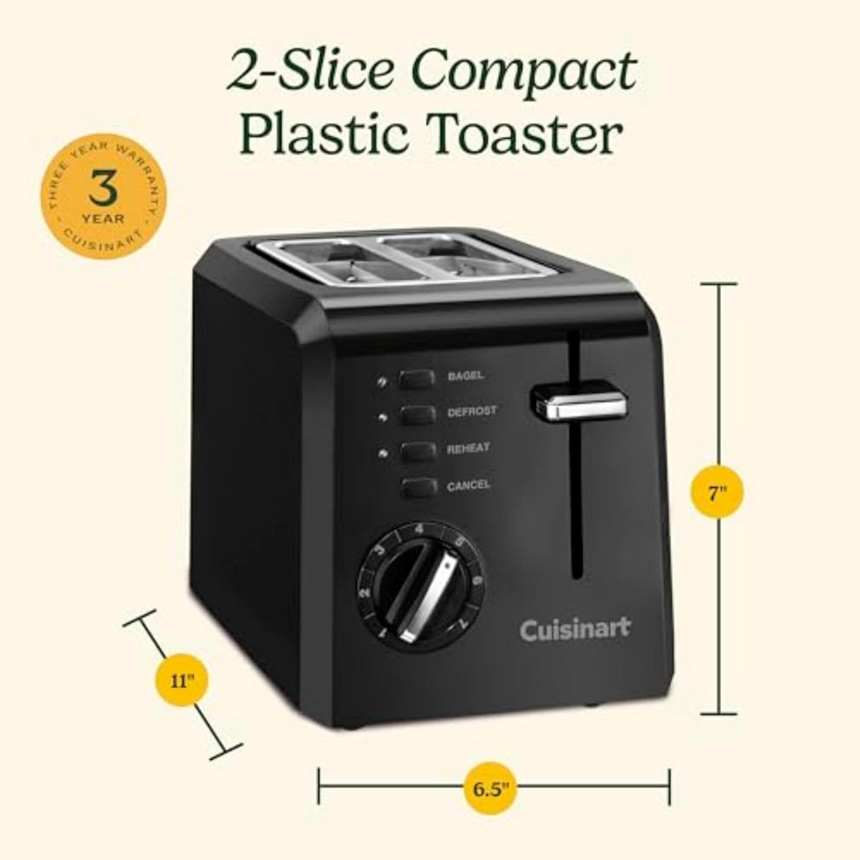 Cuisinart 2 Slice Toaster