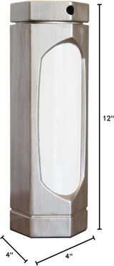 KosherLamp Max Silver | Shabbat Adjustable Lamp | 12" Tall