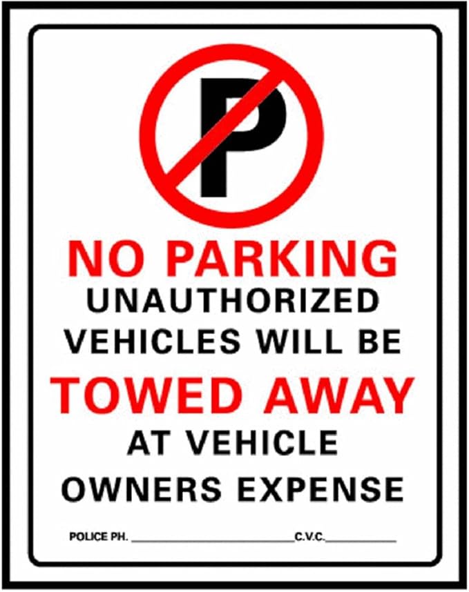 Plastic Sign HY-KO