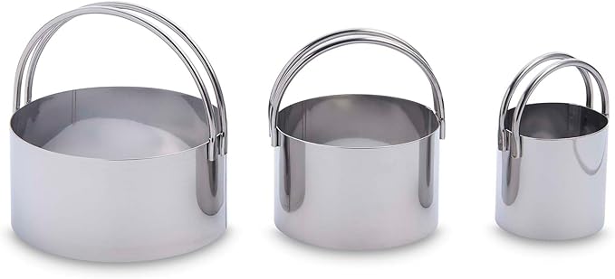 Cookie Cutters With Handle -3pc set