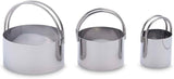 Cookie Cutters With Handle -3pc set