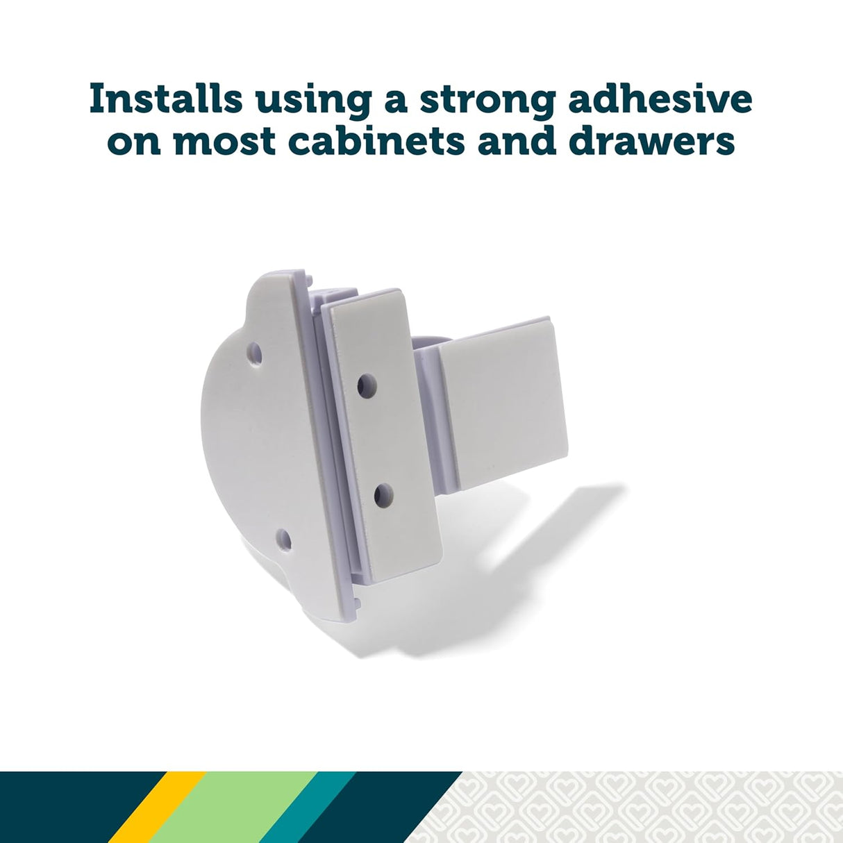 Adhesive Magnetic Lock 2PK 1 Key