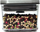 OXO Steel POP Container | Small Square Mini | Clear | 0.4 Qt